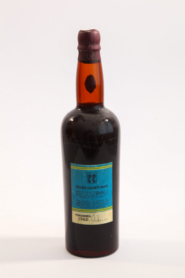 Вино Ruffino Vecchio Salento Rosso 1943 "Вид ззаду"