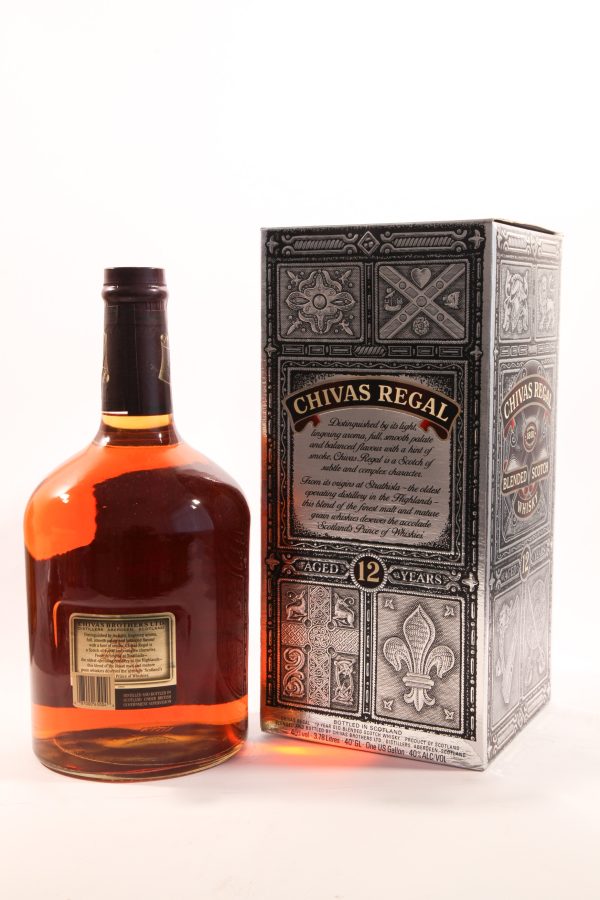 Віскі Chivas Regal 12 1980х "Вид ззаду"