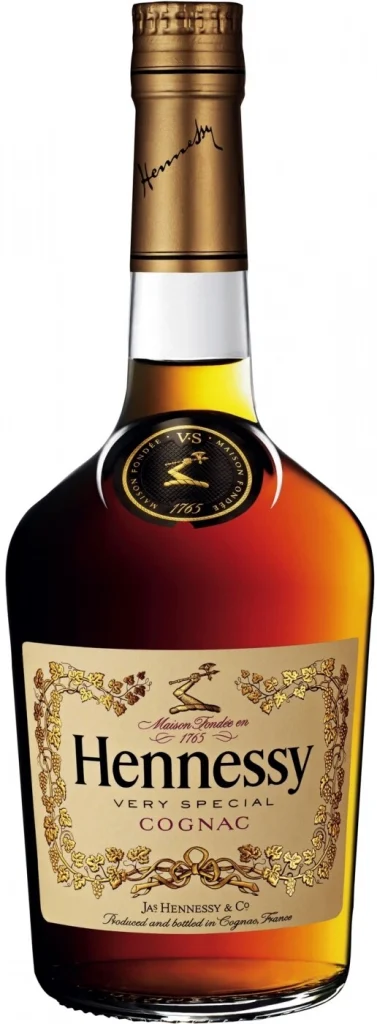 Коньяк Hennessy VS 1980х