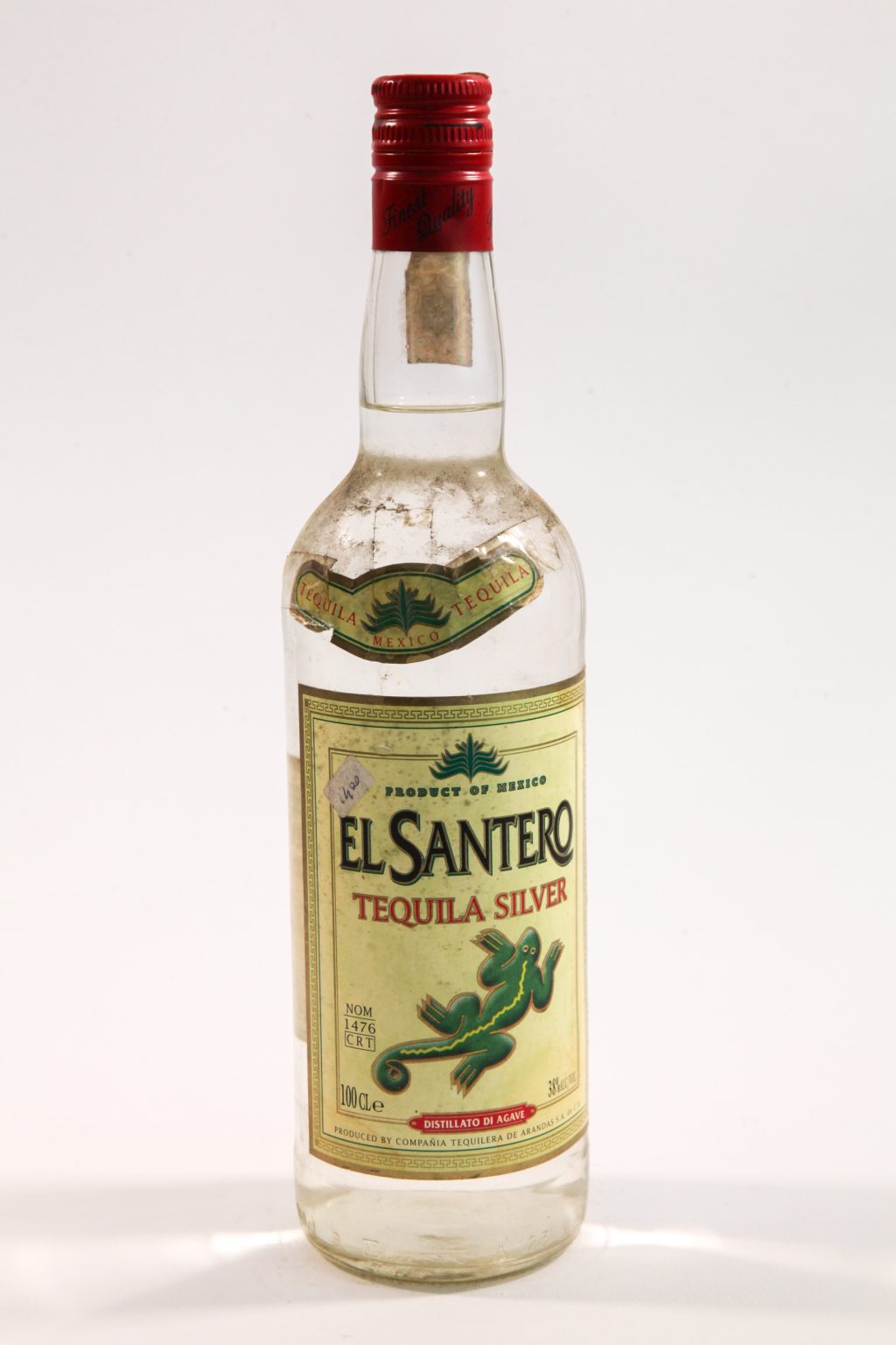 El Santero tequila from the 1980s
